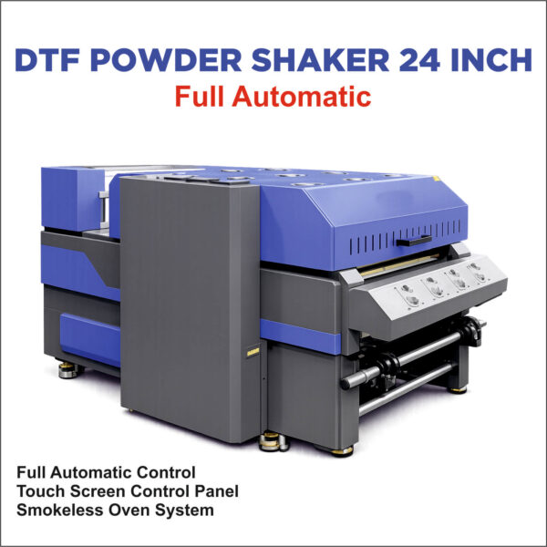 R2-60 Pro – 24 Inch Dual Head DTF Printer with Smokeless Shaker & Full Automation 2 24 Inch powder shaker Advance