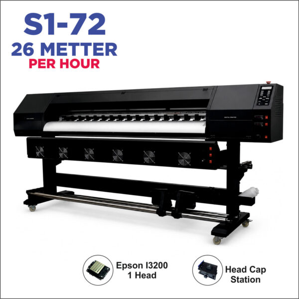 X2-60 – 24 Inch Dual Head DTF Printer with I3200 Heads & Standard Shaker 2 Sublimation Printer 72 inch I3200
