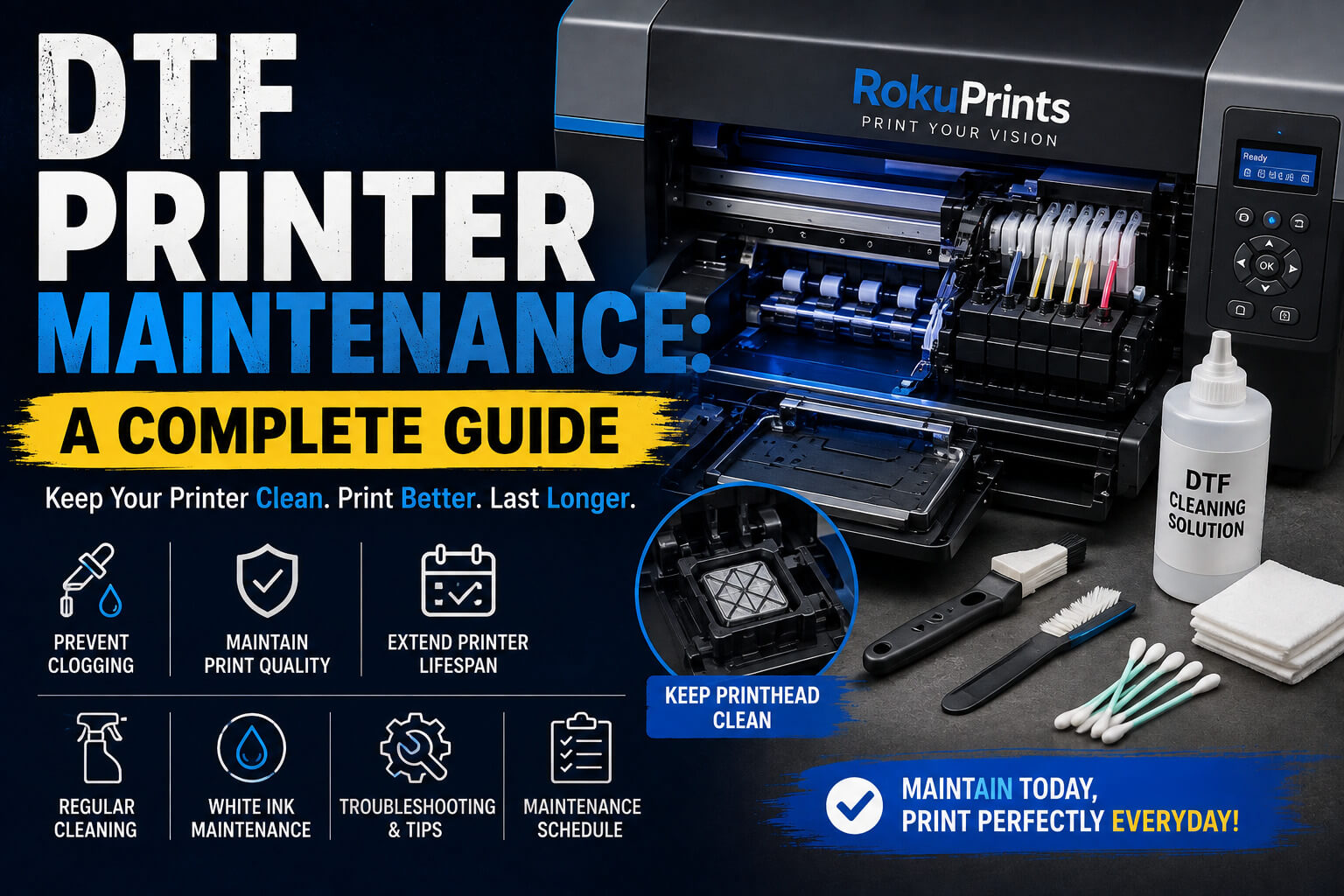 DTF Printer Maintenance: A Complete Guide