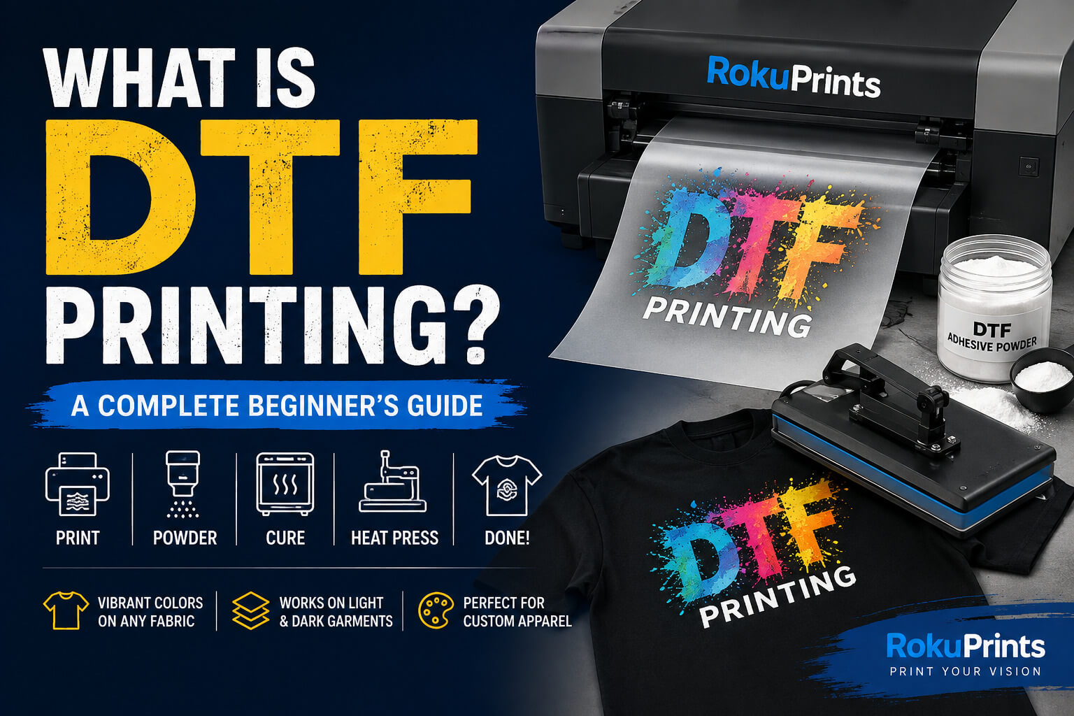 What Is DTF Printing? A Complete Beginner’s Guide