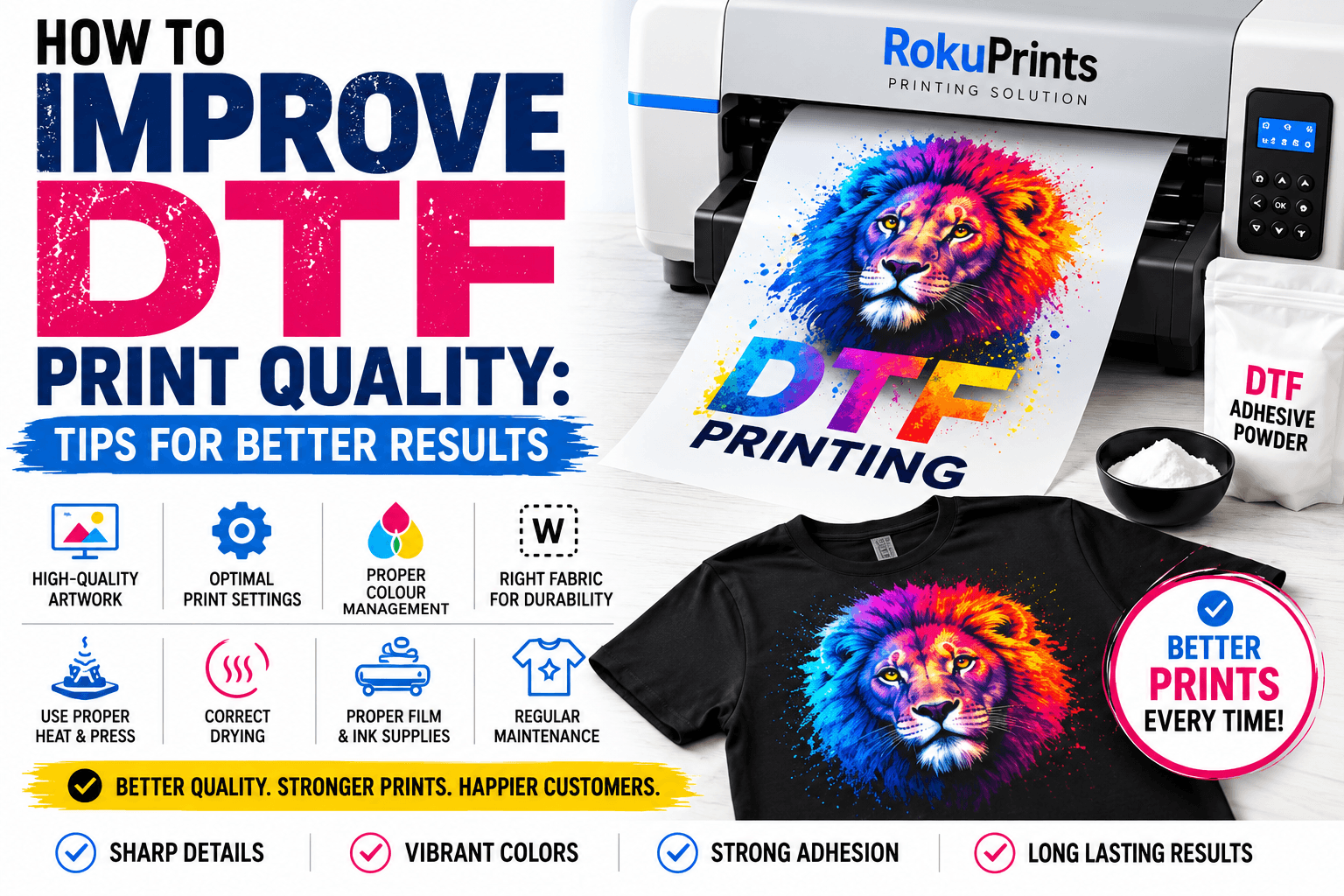 How to Improve DTF Print Quality: Tips for Better Results