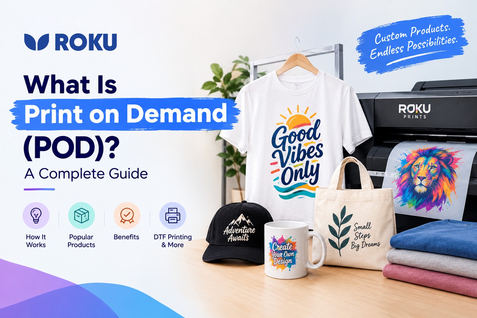 What Is Print on Demand (POD)? A Complete Guide for Beginners